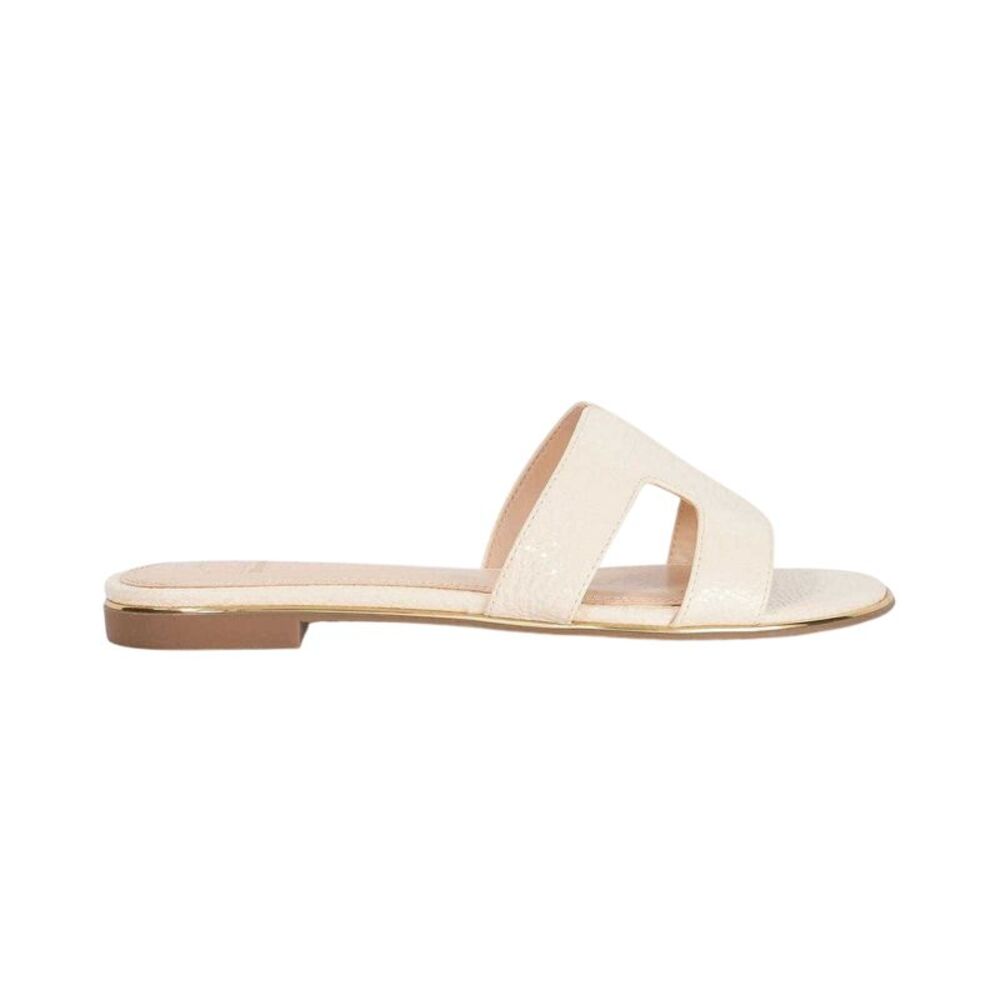 Dune London Womens/Ladies Ludlows Flat Sandals / Ecru